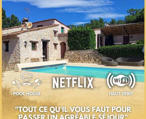 Saint-Cezaire-sur-Siagne House | Villa provençale avec piscine et jardin privé