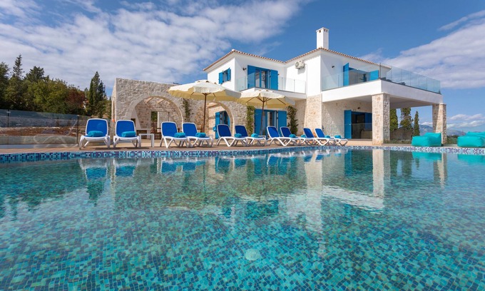 Askos Villa | Villa private pool, panoramic view!
