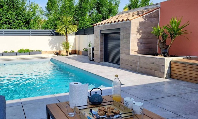 Villedoux House | Villa proche de La Rochelle avec piscine