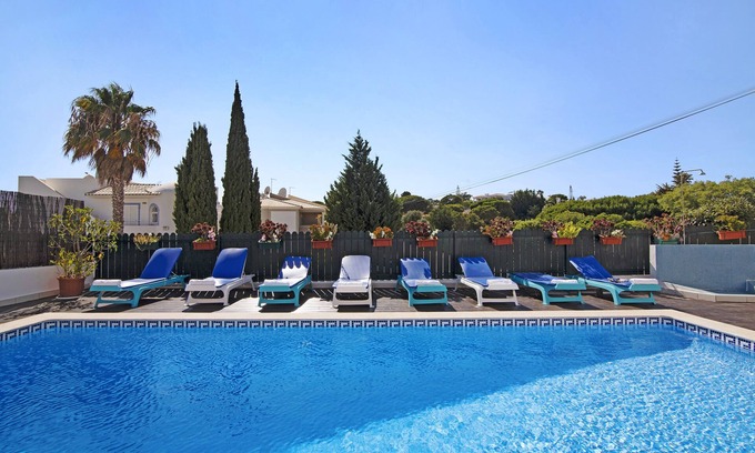 Sesmarias Villa | Villa Quinta do Algarve with Sea View, Pool, A/C, Wi-Fi, Garden, Terrace & Balcony