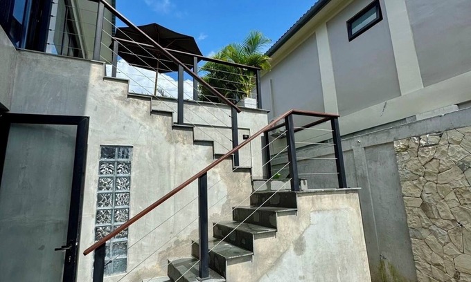 Tanjungbenoa Villa | Villa Rasmia 3-BR, 3 BATH in Bali with WiFi, AC, private pool, and free parking.