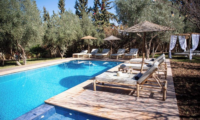 District of Sidi Youssef Ben Ali Villa | Villa Safran – Luxe et sérénité au cœur de la route de l’Ourika