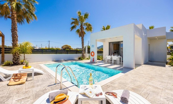 Petaloudes Villa | Villa Salty Sun 2 - Two Bedroom Villa, Sleeps 5