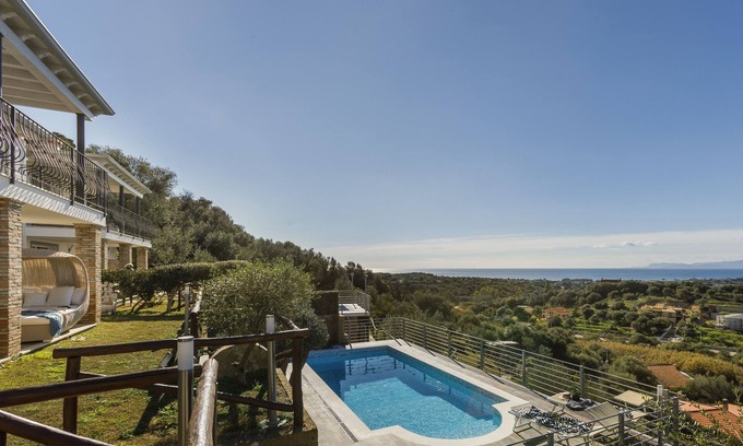 Quartu Sant'Elena Villa | Villa Sardinialfonso 1- private pool and sea view of the Gulf of Cagliari