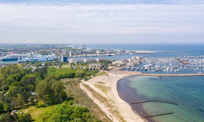 Hohe Dune Apartment | Villa Schmidt Warnemünde I: Traumhaftes Apartment mit Wellness Direkt am Meer