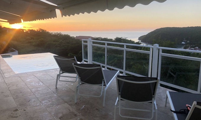Les Anses-d'Arlets Villa | Villa Sea View with Pool, near beach