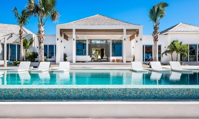 Leeward Settlement Villa | Villa Sentosa | Beach Front - Located in Beautiful Grace Bay with Private Pool