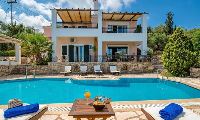 Ieromonachos Villa | Villa Siora Elena with breathtaking Sea Views...