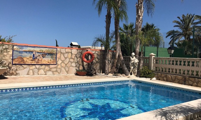 Peniscola Villa | Villa Solmar with panoramic views, wifi, air conditioning, parking and private pool