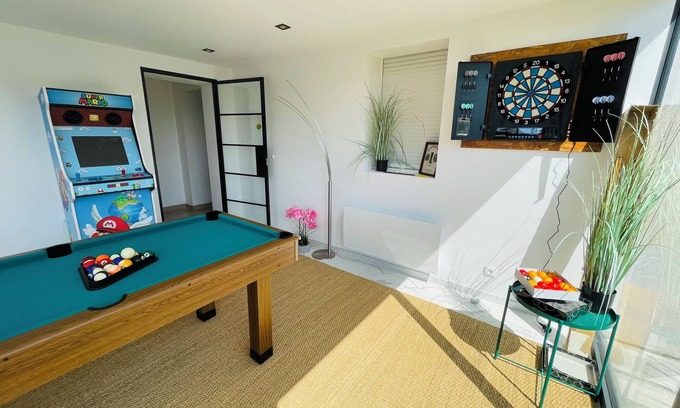 Blainville-sur-Mer Villa | Villa Spacieuse à 500m de la mer - Vue Mer