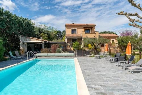Vezenobres Villa | Villa spacieuse à Vézénobres avec piscine privée