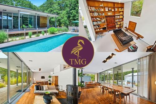 Springs Villa | Villa Spectrum Luxury Villa with Pool & Outdoor Shower in East Hampton