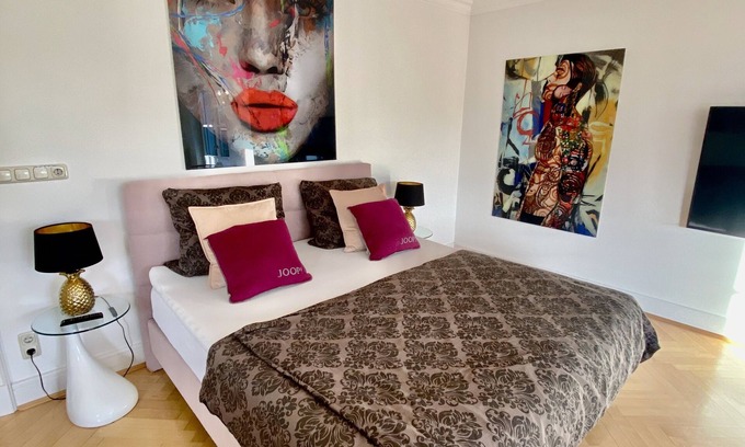 Region Hannover District Villa | Villa Steinhuder Meer App.Superior-La Fleur-(85m2)with pantry-kitchen, garden, WLAN