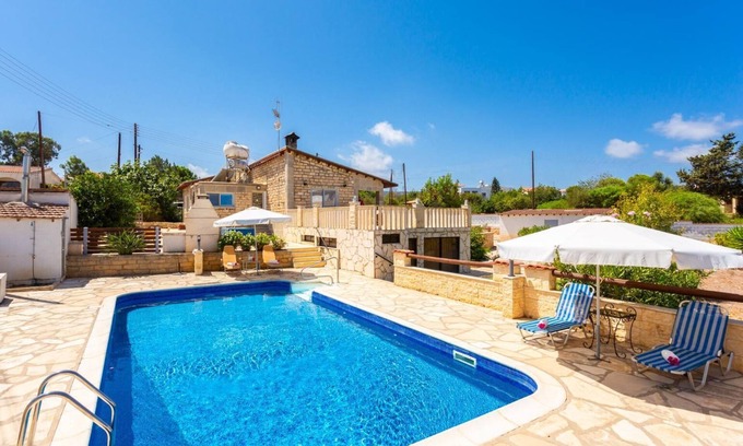 Latchi Villa | Villa Stone House - Two Bedroom Villa, Sleeps 4
