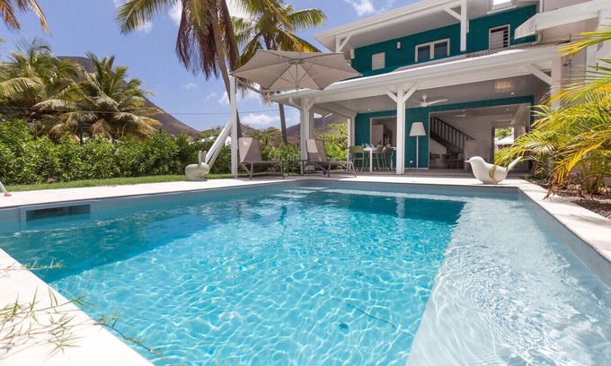 Le Diamant House | Villa Tamarin, accès mer