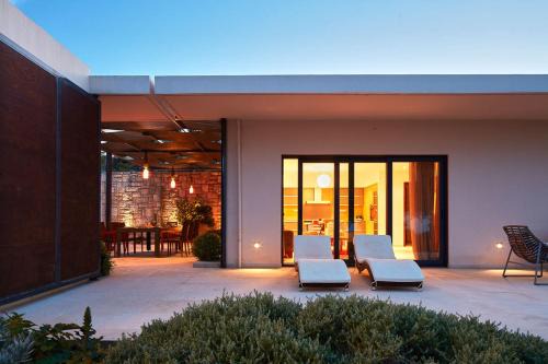 Apokoronas Villa | Villa The Longhouse- Pool-Sauna-Gym- Panormaic Seaview