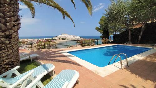 Peniscola Villa | VILLA Vicent un Palco Preferente al Mar y Castillo