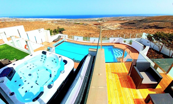 Guime Villa | Villa Vista Mar II, 280sqm Luxus, HotTube, amazing stunning oecan view, pool