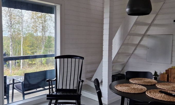 Tornio Cottage | Villa Vonka - You can see Torne river and hear the rapids.