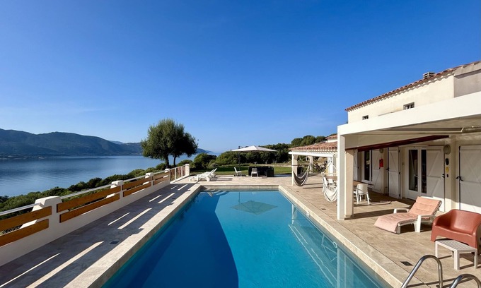 Casaglione Villa | Villa vue mer Avec Piscine, à 5 Minutes de la Plage