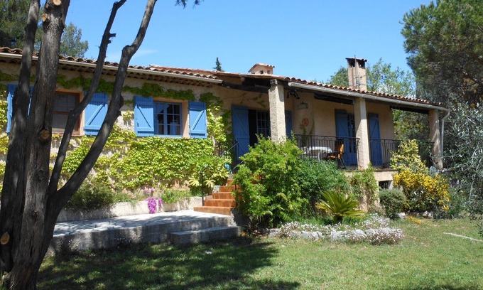 Saint-Cezaire-sur-Siagne Villa | Villa with Heated Swimming Pool Set In A 5000 m² Olive Grove.