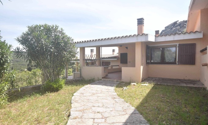 Rena Majore House | Villa with fenced garden barbecue 2 verandas