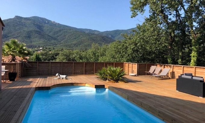 Laroque-des-Alberes House | Villa with pool and superb views on Laroque des Albères!