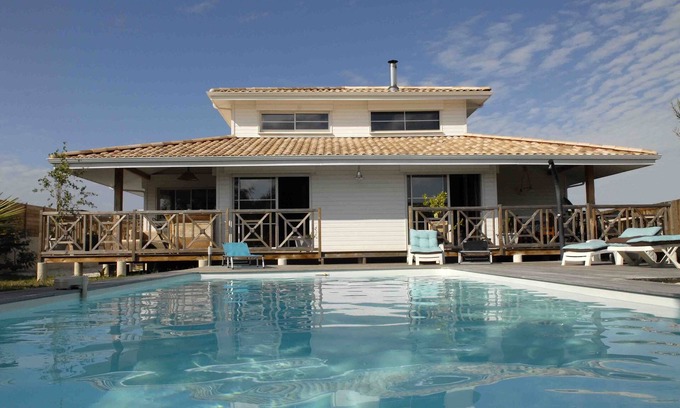 Gujan-Mestras Villa | Villa * with heated pool, along the Bassin d'Arcachon, near beaches