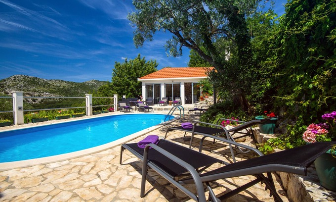Gata Villa | Villa with heated pool,football/tennis playground,Gym with sauna