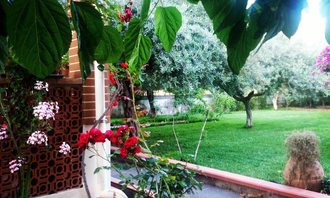 Mitogio Villa | Villa with large garden between Taormina and Etna