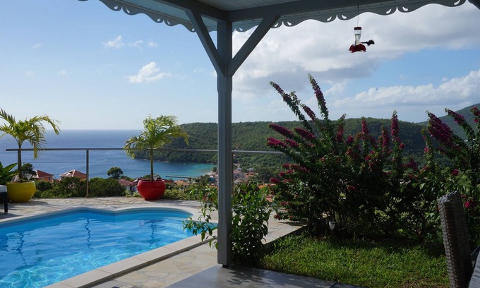Les Anses-d'Arlets Villa | Villa with pool with stunning views of the Caribbean Sea