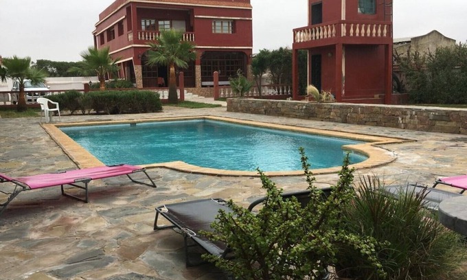 Sidi Rahal Villa | villa with pool by the sea