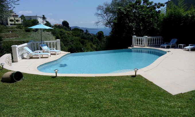 Ventabrun Villa | Villa with pool, sea view 10 min from beaches