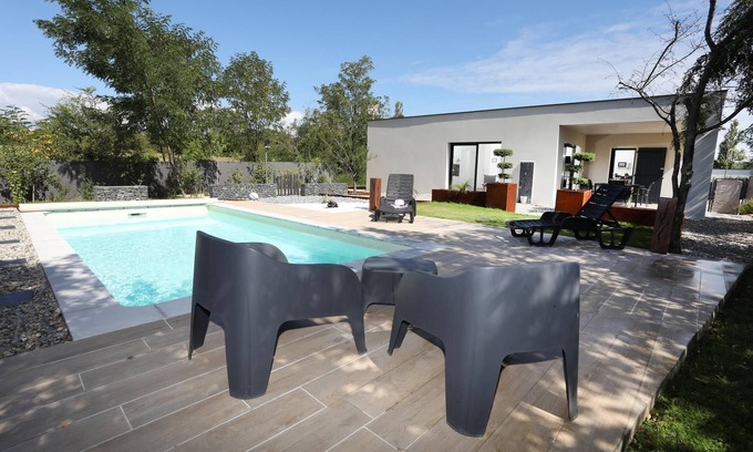 Ruoms Villa | Villa with private 28° heated swimming pool.