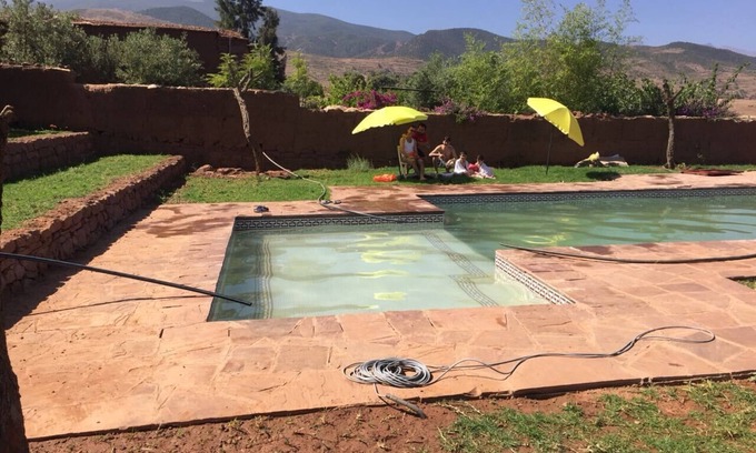 El Hammam Villa | Villa with private swimming pool in Atlas Mountains - perfect for families