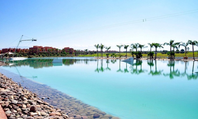 Tassoultante Villa | Villa with private swimming pool view on Golf and the Atlas