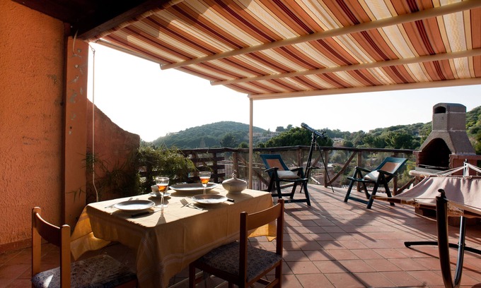 Geremeas Cottage | Villa with terrace 400 meters from the sea-Sardinia