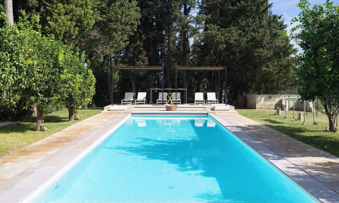Lecce House | Villa Zagara with pool and citus grove garden at 10' from Lecce