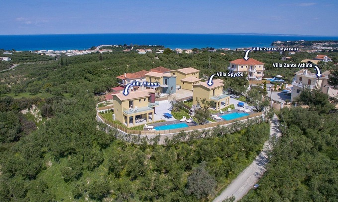 Tsilivi Villa | Villa Zante Athina by Villa Plus