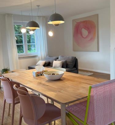 Lindenberg im Allgaeu Apartment | Villa19hundert5 moderne Ferienwohnungen in zentraler Lage