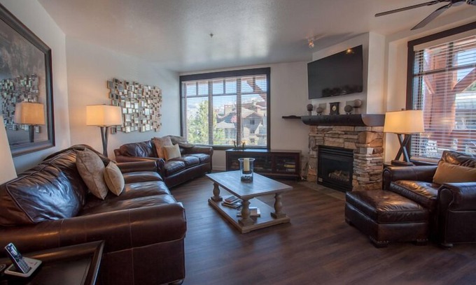 Mammoth Lakes Condo | Village #2230 A Masterpiece of Luxury! 3 bedroom 3 Bath Village Condo End Unit