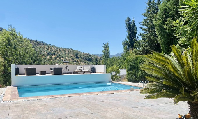 Algodonales Villa | Village comforts, countryside feel - Villa with 2 terraces, bar, pool and garden