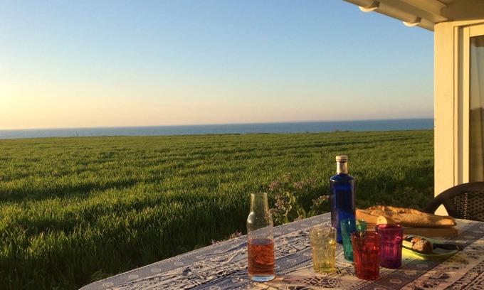 La Flotte House | Village house - Stunning sea view - Calm - Beach - Near La Flotte