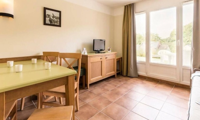 Branville House | Village Pierre & Vacances Normandy Garden *** - House 5 people - 1 bedroom - Duplex - Garden level - Terrace