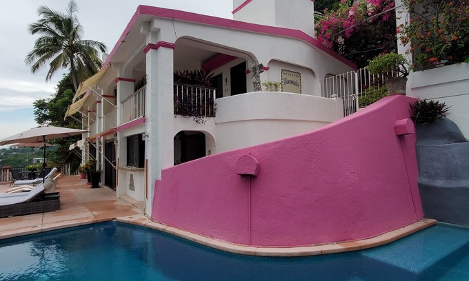 Balcones Al Mar Villa | VillaParaisoAca with Beautiful View & Private Beach. Christmas Special.