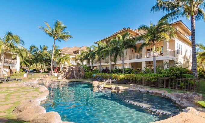 Poipu Villa | Villas at Poipu Kai 3 bed/3 bath luxury villa with central air conditioning!