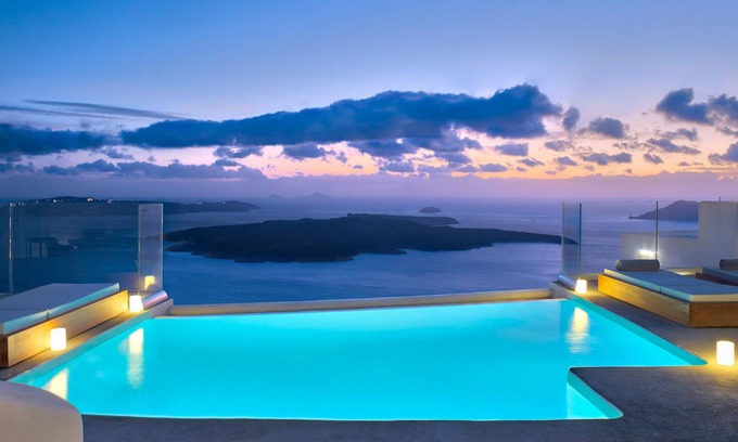 Firostefani Villa | Villas Ioli Anastasia with Stunning Caldera Views