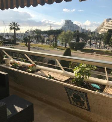 Villeneuve Loubet Beach Apartment | VILLENEUVE LOUBET- MARINA BAIE DES Anges -AU BON VIVRE - 2 pièces- Le Ducal - 60m2 Luxe