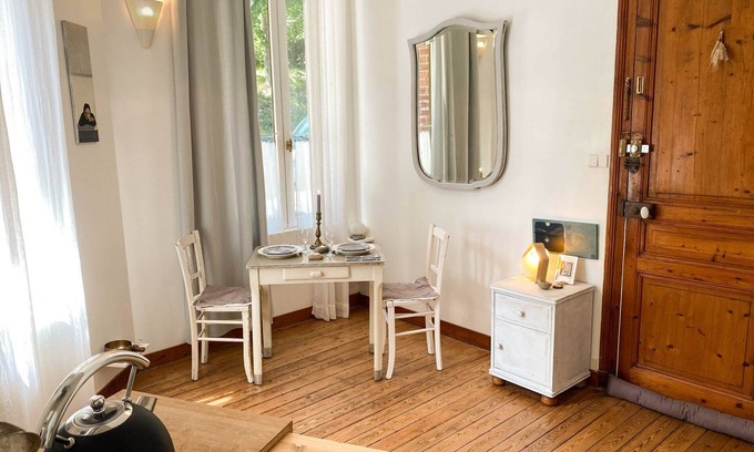 Villers-sur-Mer Apartment | Villers-sur-mer - Petit Appartement Lumineux de 2 Pièces à 200m de la Plage