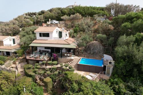 Torre delle Stelle Villa | Villetta with heated pool and panoramic view